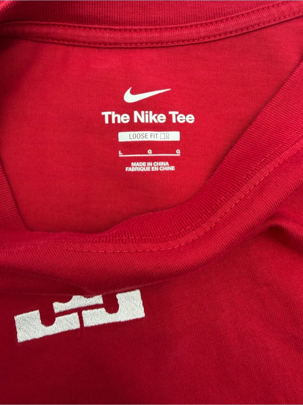Nike LeBron x Liverpool F.C. Long-Sleeve Shirt FD4024-608 SIZE MENS LARGE
